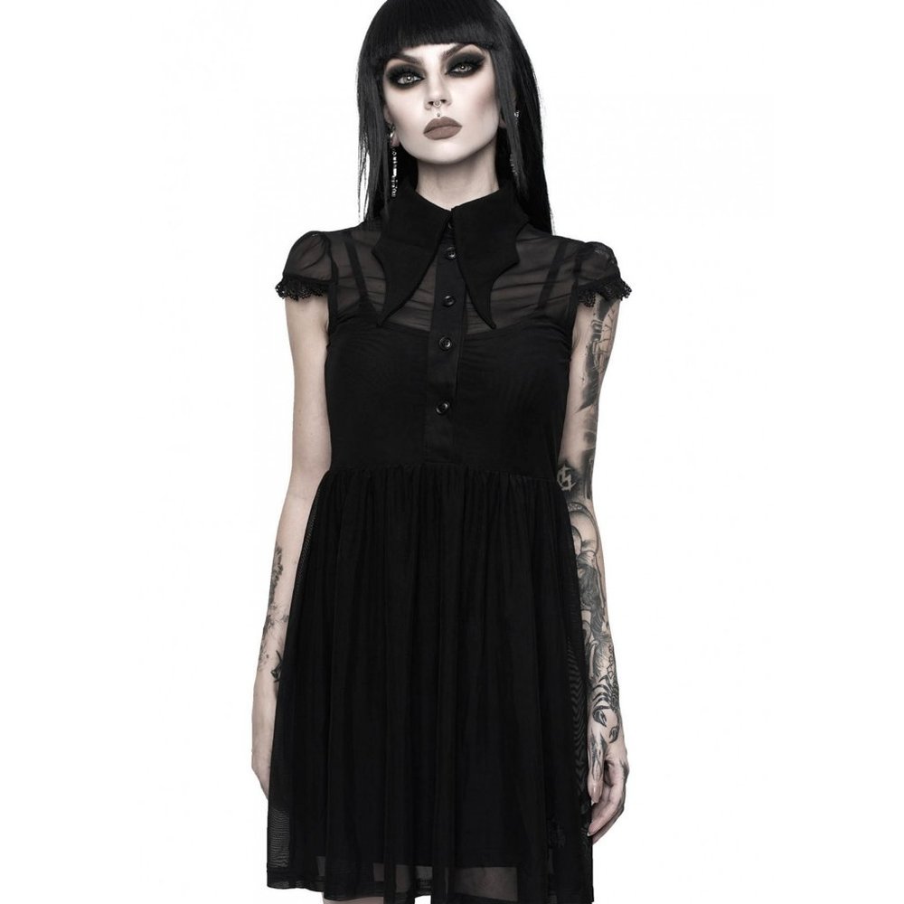 Eve Hallows Mesh Dress